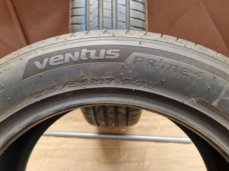 2 Hankook R17 215/55
летни гуми 
DOT1222