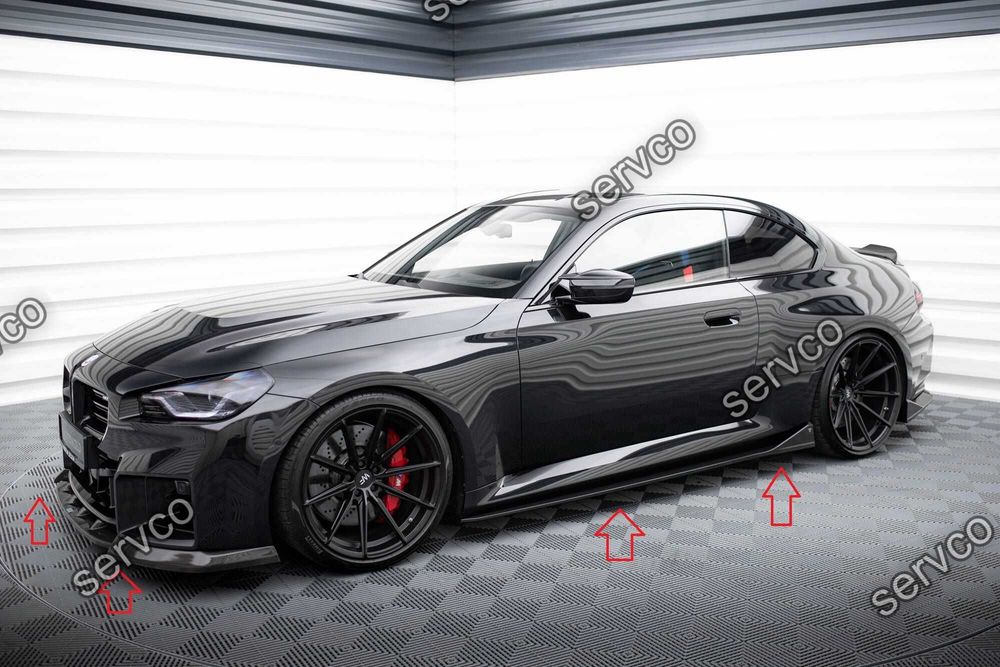 Pachet Set Body kit tuning Carbon Bmw Seria M2 G87 2023- v7 - Maxton