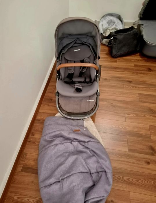 Комбинирана бебешка количка Maxi-Cosi Nova 3в1 Пълен Комплект + Аксесоари