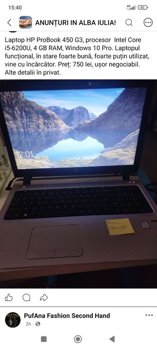 Laptop de vanzare