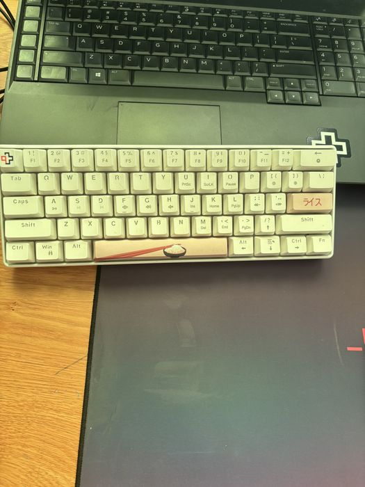 Tastatura gaming rice qwerty key