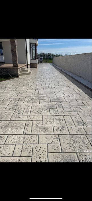 Lucrari beton amprentat