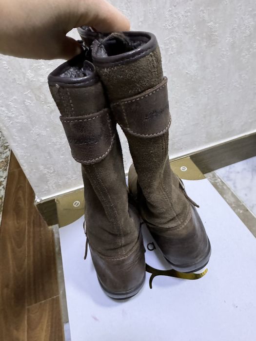 Осенние сапоги на девочку