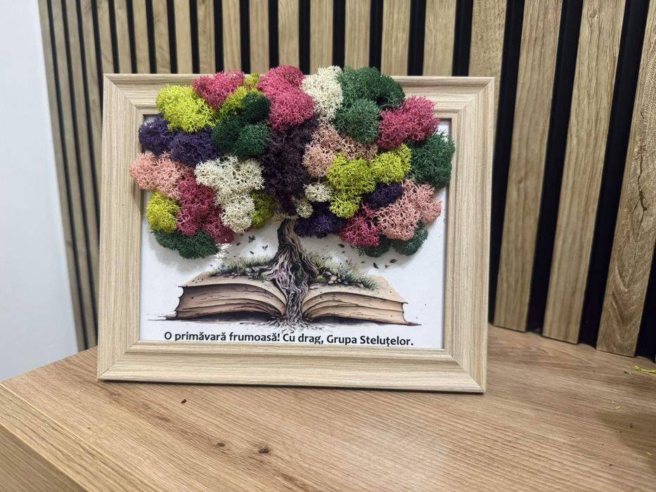 Tablou licheni decorativ