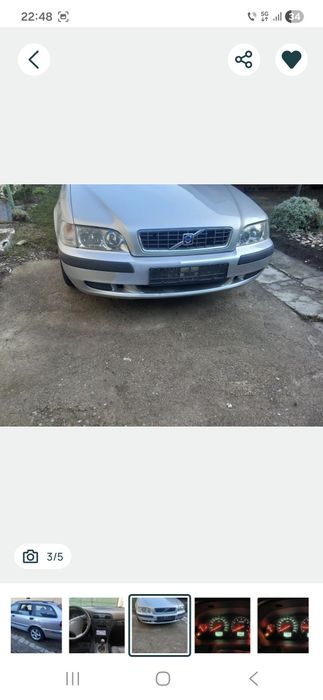 Dezmembrez Volvo V40 benzina 1,8cmc