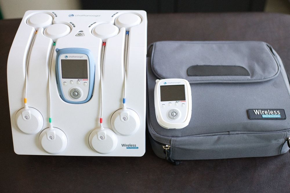 chattanooga  wireless pro/ electrostimulare/  tens/ compex