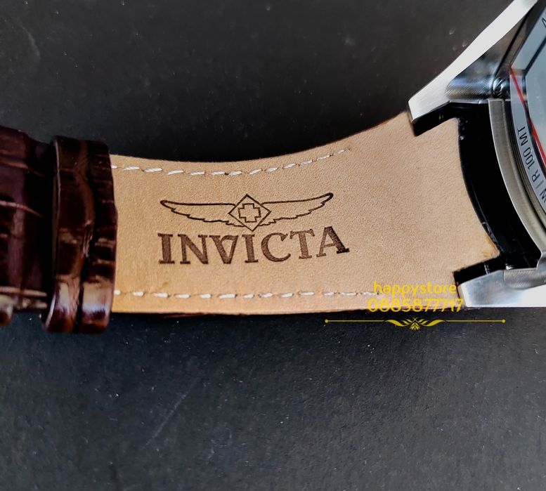 INVICTA Lupah Mother of pearl silver 48 mm, Инвикта нов мъжки часовник