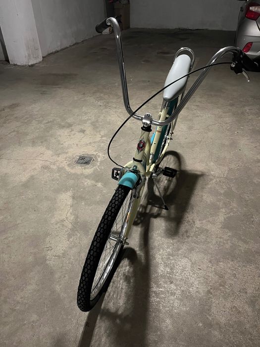 Bicicleta Pegas Strada 2 crem