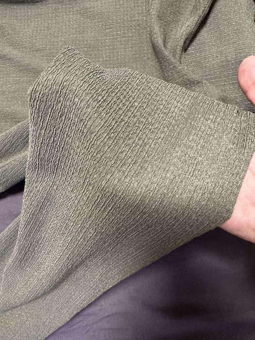 Мастилено зелена рокля