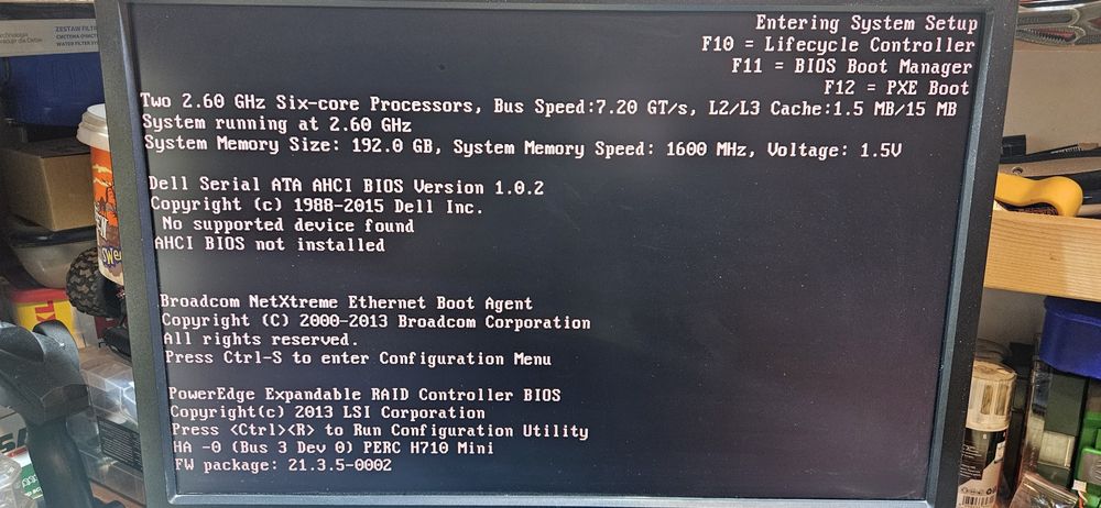 Dell R720, 2x E5-2630, 192gb RAM, 2х278gb + 4tb storage