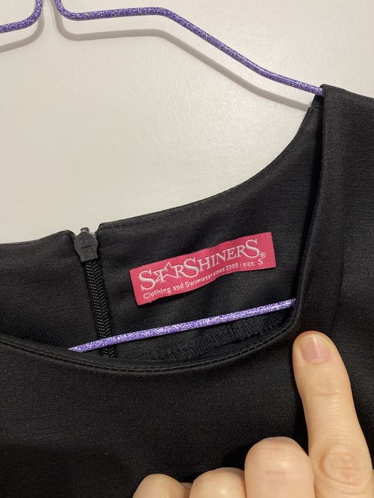 Rochie de ocazie Star Shiners neagra marimea S