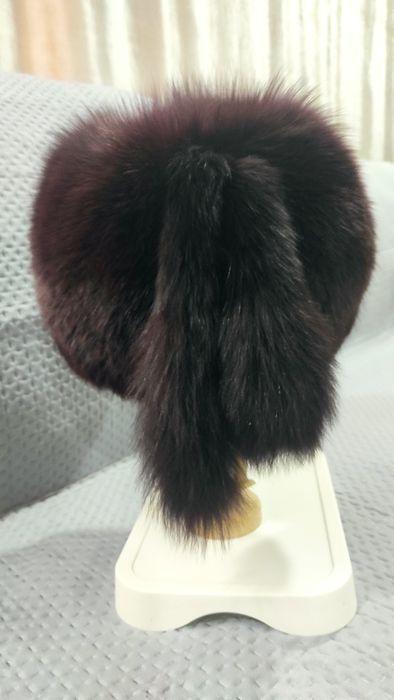 Шапка кроличья женская