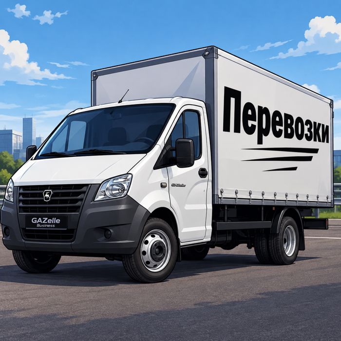 Перевозки на газели (1.8 тонн)