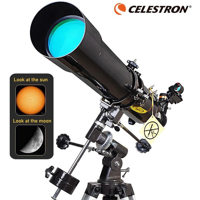 CELESTRON PowerSeeker 80EQ pro Телескоп рефракторный Оригинал из США