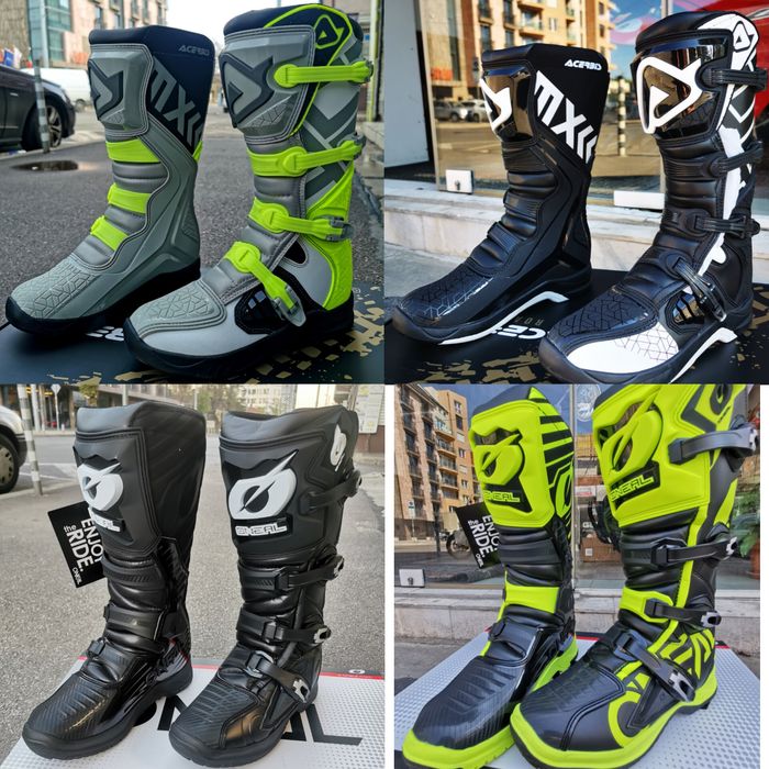 Ботуши O'Neal,Shot,Raven,Acerbis,Leatt