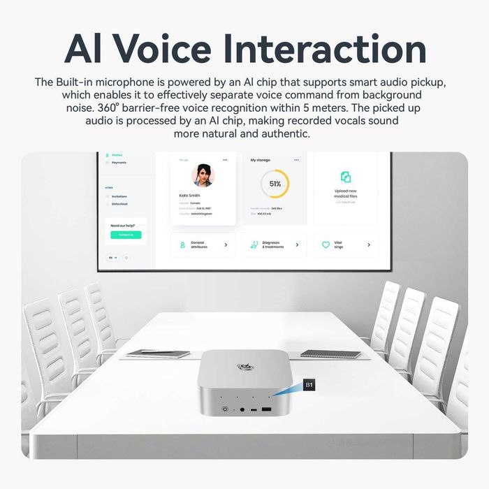 Mini PC Мини Пк Beelink SER9 Pro AMD Ryzen AI9 365 32GB DDR5 1TB SSD