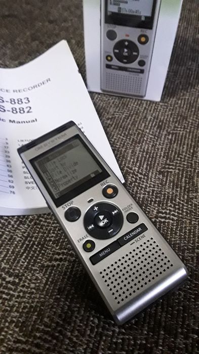 Mp3 player recorder OMSYSTEM WS-882 profesional.