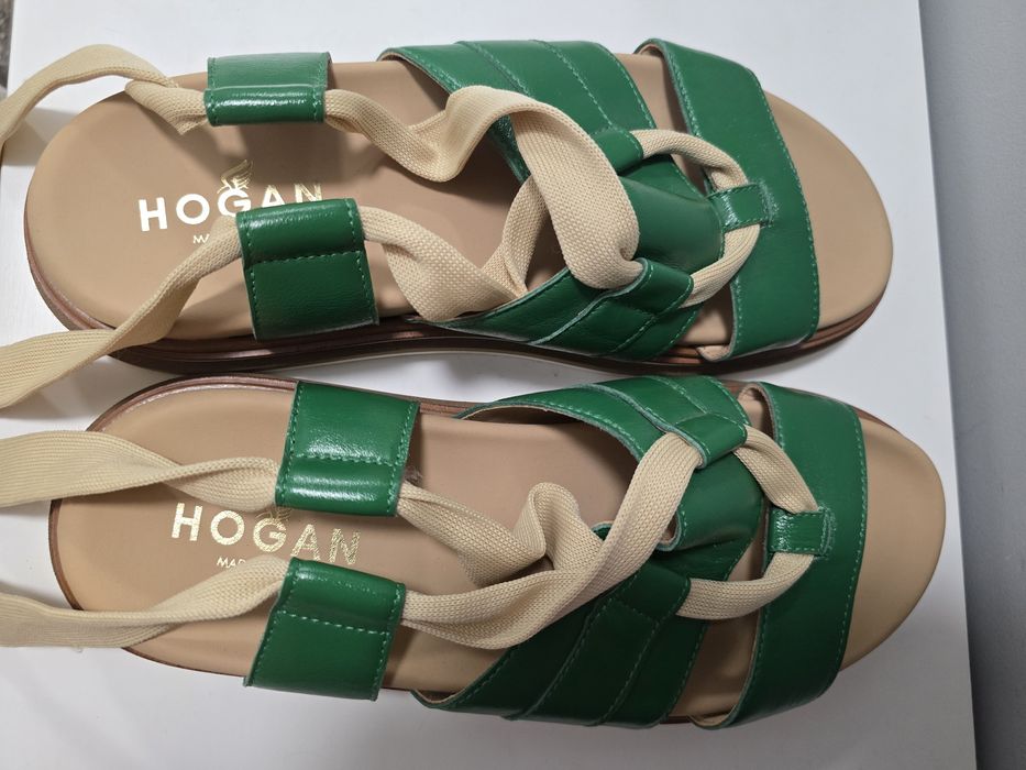 Сандали  Hogan естествена кожа