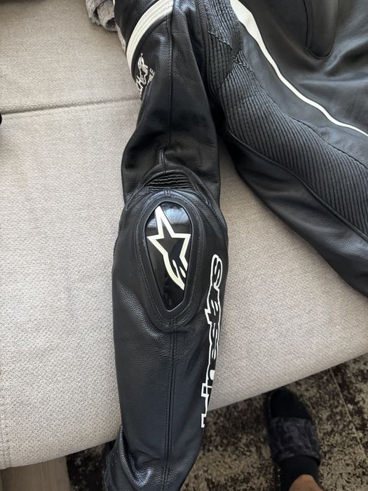 Кожено мото яке Alpinestars Missile tech-air  56