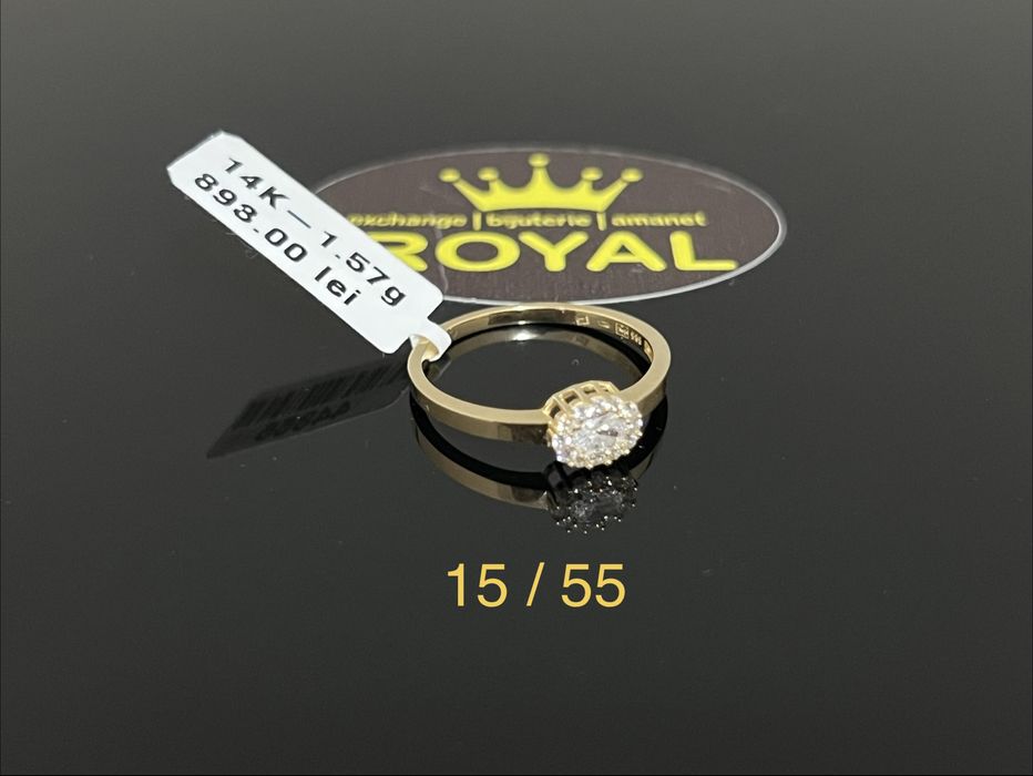 Bijuteria Royal CB : Inel dama aur 14k 1,57 grame
