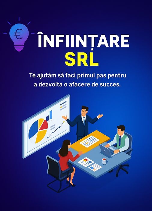 Deschidere/Înfiintare firmă,SRL-PFA,Sediu Social !