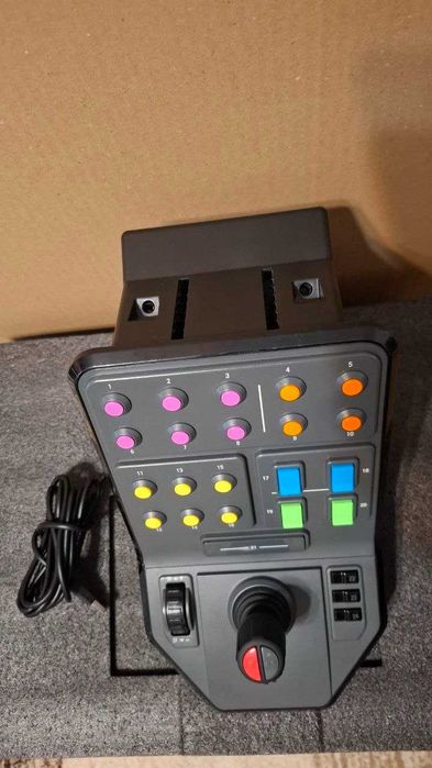 Consola / Panou lateral Logitech G Saitek Heavy Equipment Side Panel (Farm Sim)