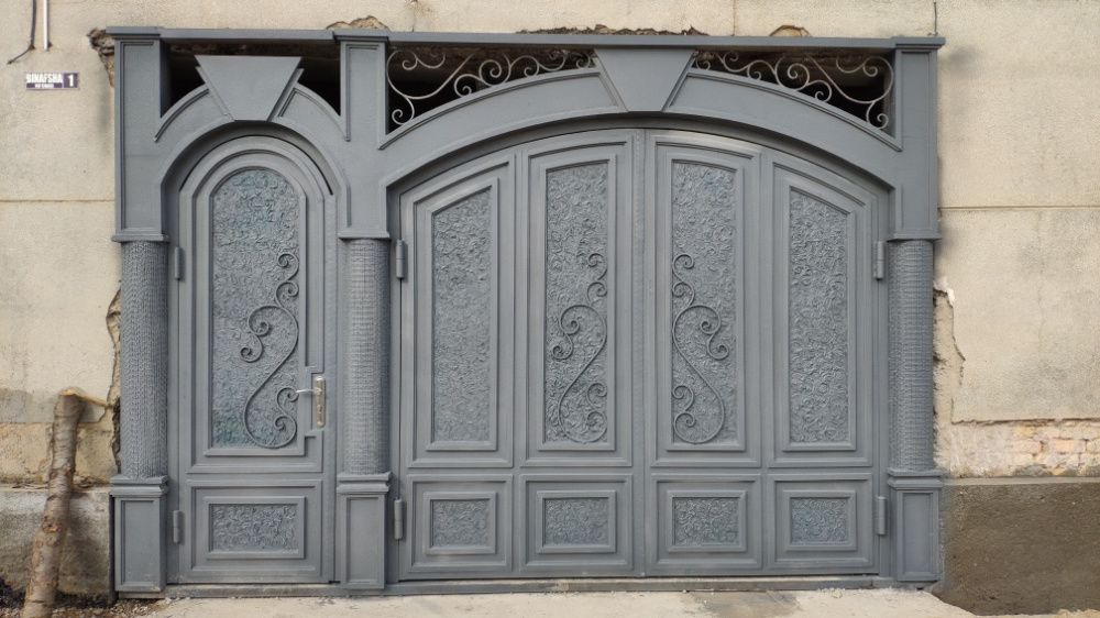 Решетки, перила, двери, ворота и навесы, козырьки, лексан, решётки