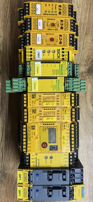 Module safety relay Sick, Siemens, Eaton, Murr, Pilz, Wieland