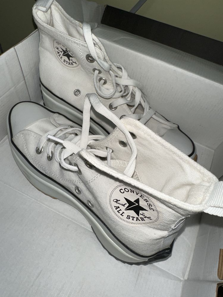 Converse blanche taille discount 38