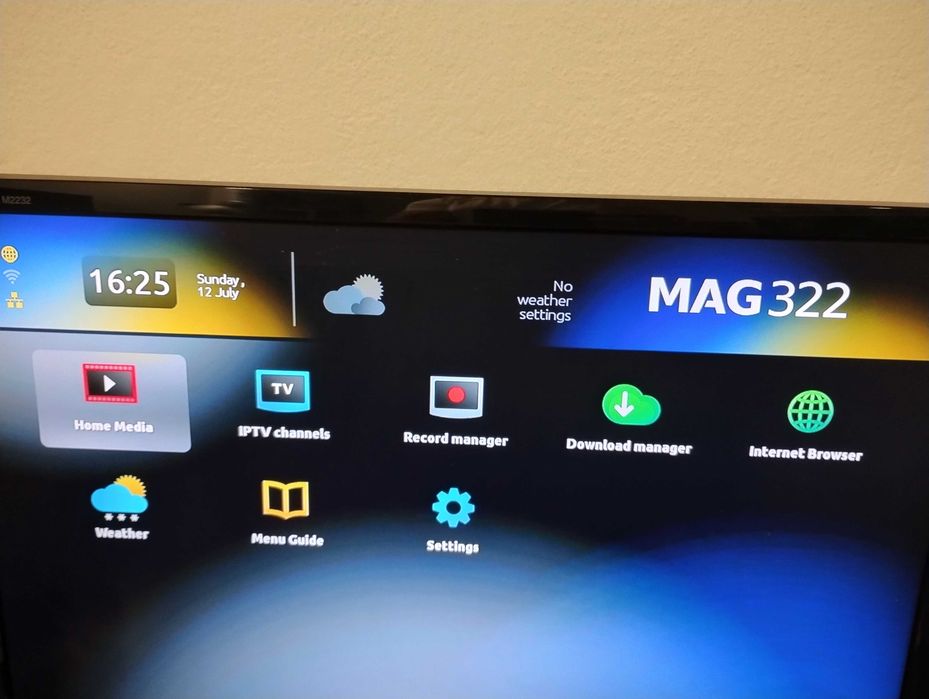 Infomir MAG 322 TV box