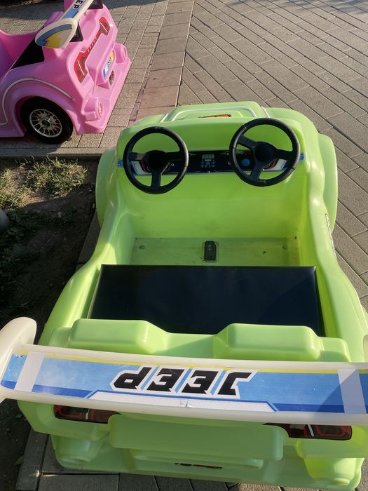 Светящиеся машинки аттракцион светящий