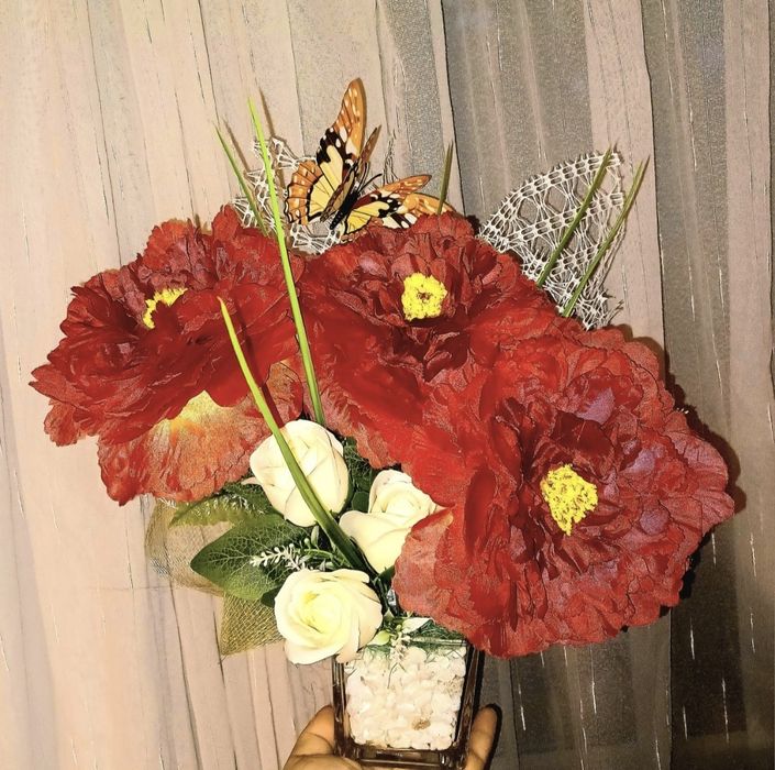 Aranjamente florale trandafiri din sapun