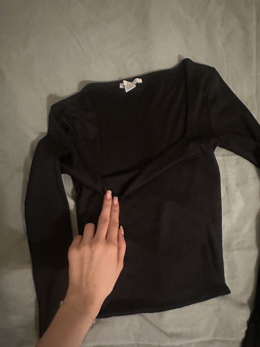 Черна дамска блуза
