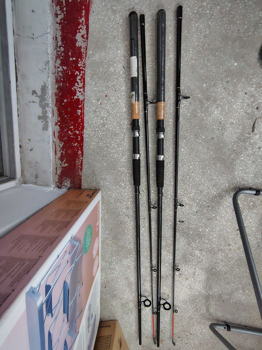 2 x lanseta pescuit Whisper 2.4 m (2 segmente)