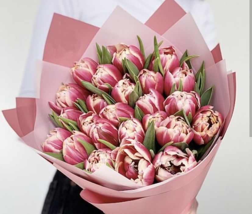 Тюльпаны к 8 марта с бесплатной доставкой