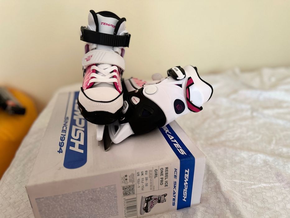 Регулируеми детски кънки Tempish Rebel Ice One-Pro White