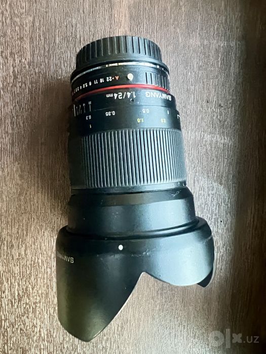 Canon 6D va Samyang 24mm 1.4 juda yahshi holatda