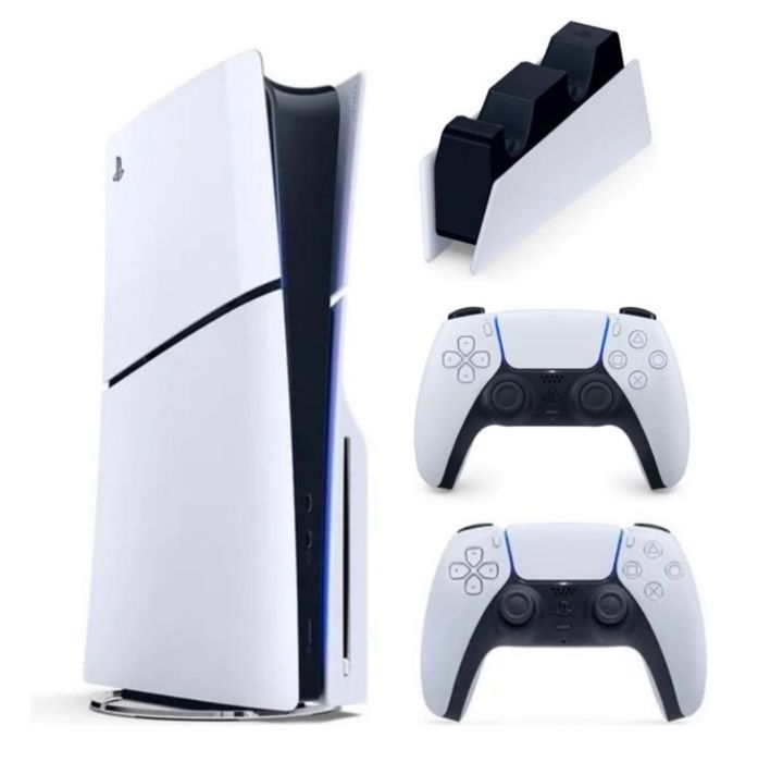 Playstation 5 slim 2 джойстика + игры(в описании)