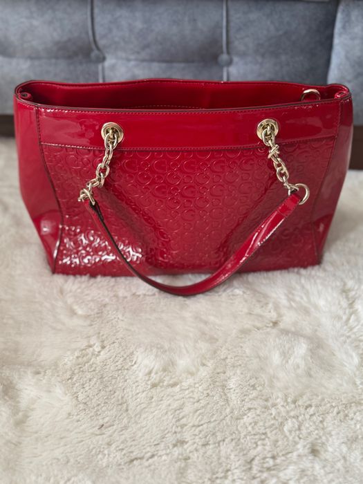 Чанта Guess червена