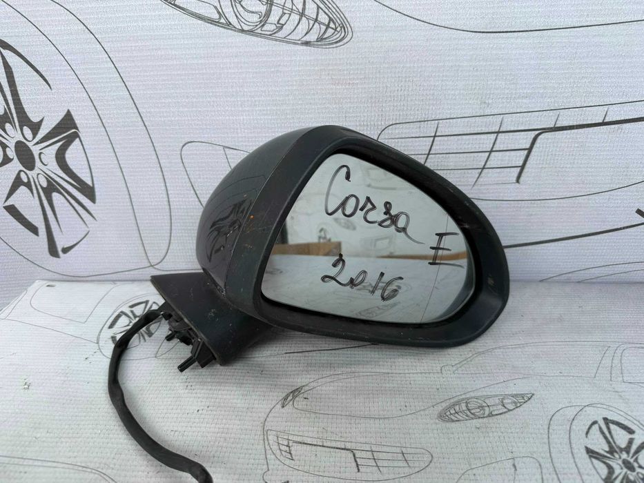 Oglindă Retrovizoare Dreapta Electrică 3 Pini Opel Corsa E 13187616 / [2014-2019] / (5D3)