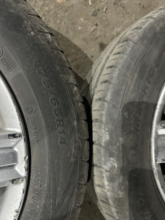 4шт R14 летние резины