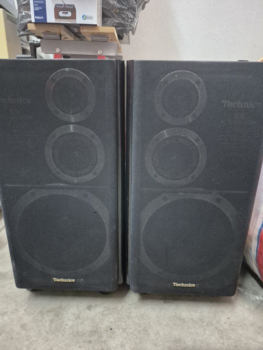 Boxe TECHNICS classice cu ampl, deck și tunner