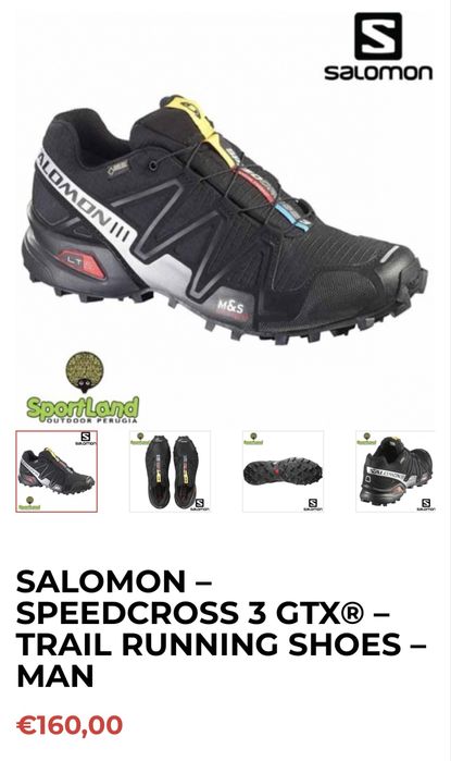 Туристически обувки SALOMON SPEED CROSS 3 GORE-TEX . Размер 43.5