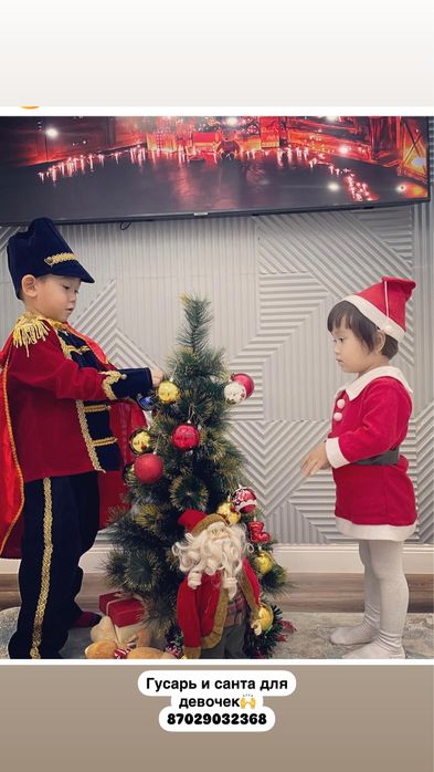 Костюм Санты, Платья