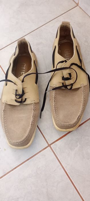 Мъжки бежави мокасини Guess размер 42