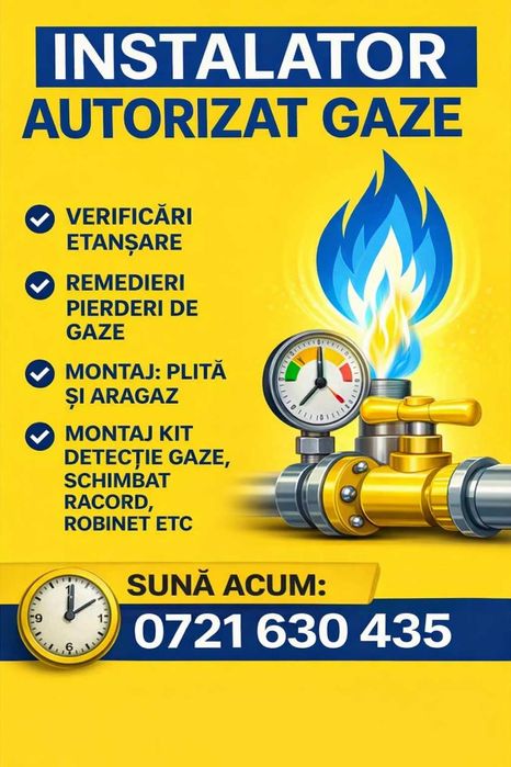 Intervenții Gaze Urgent – Autorizat ANRE