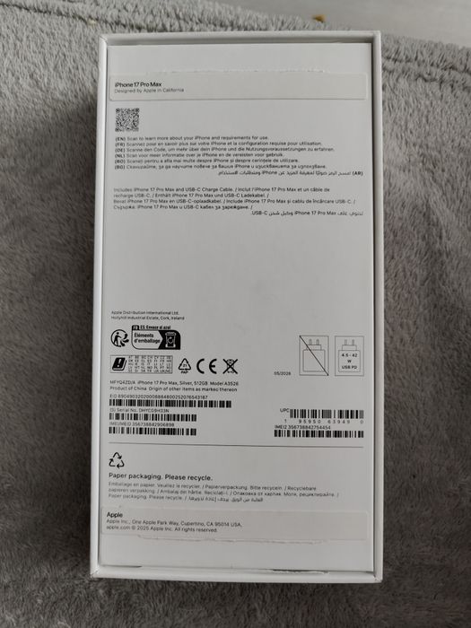 iPhone 17 pro max