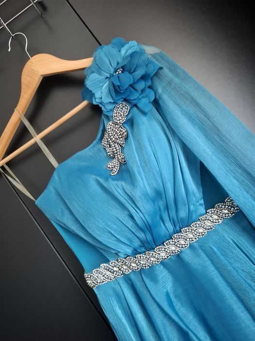 Rochie lungă ocazie (nașă) mărimea 40