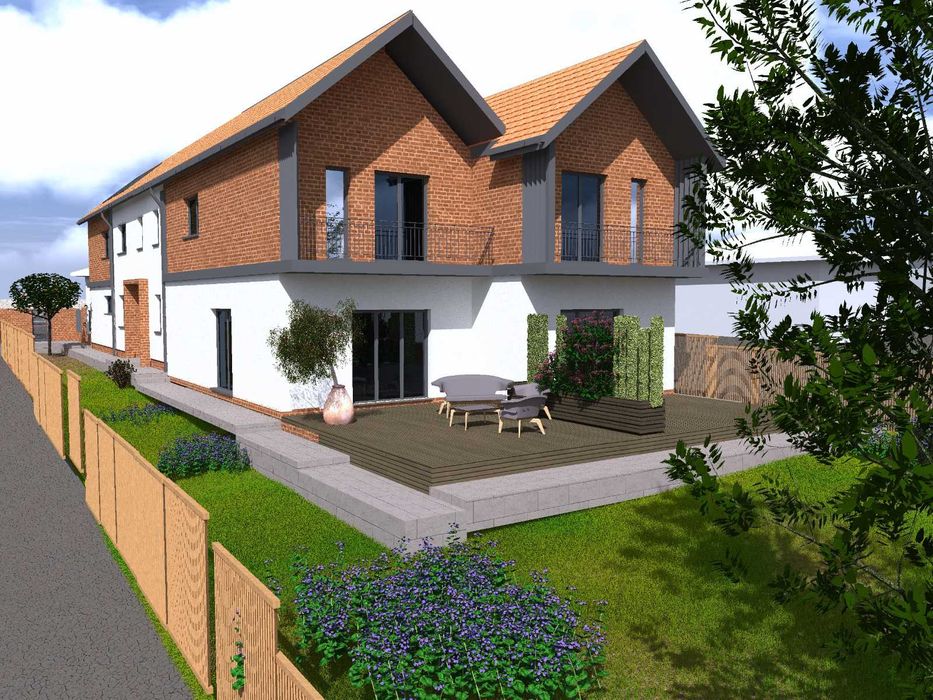 P.F vand teren 2915 mp in Feleacu cu autorizatie de contructie duplex