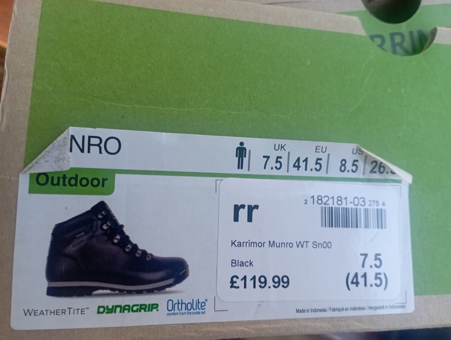 Нови мъжки зимни боти Karrimor